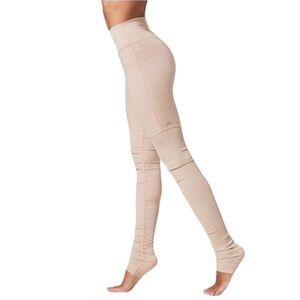 Alo Yoga Goddess Leggings Light Pink Size Small
